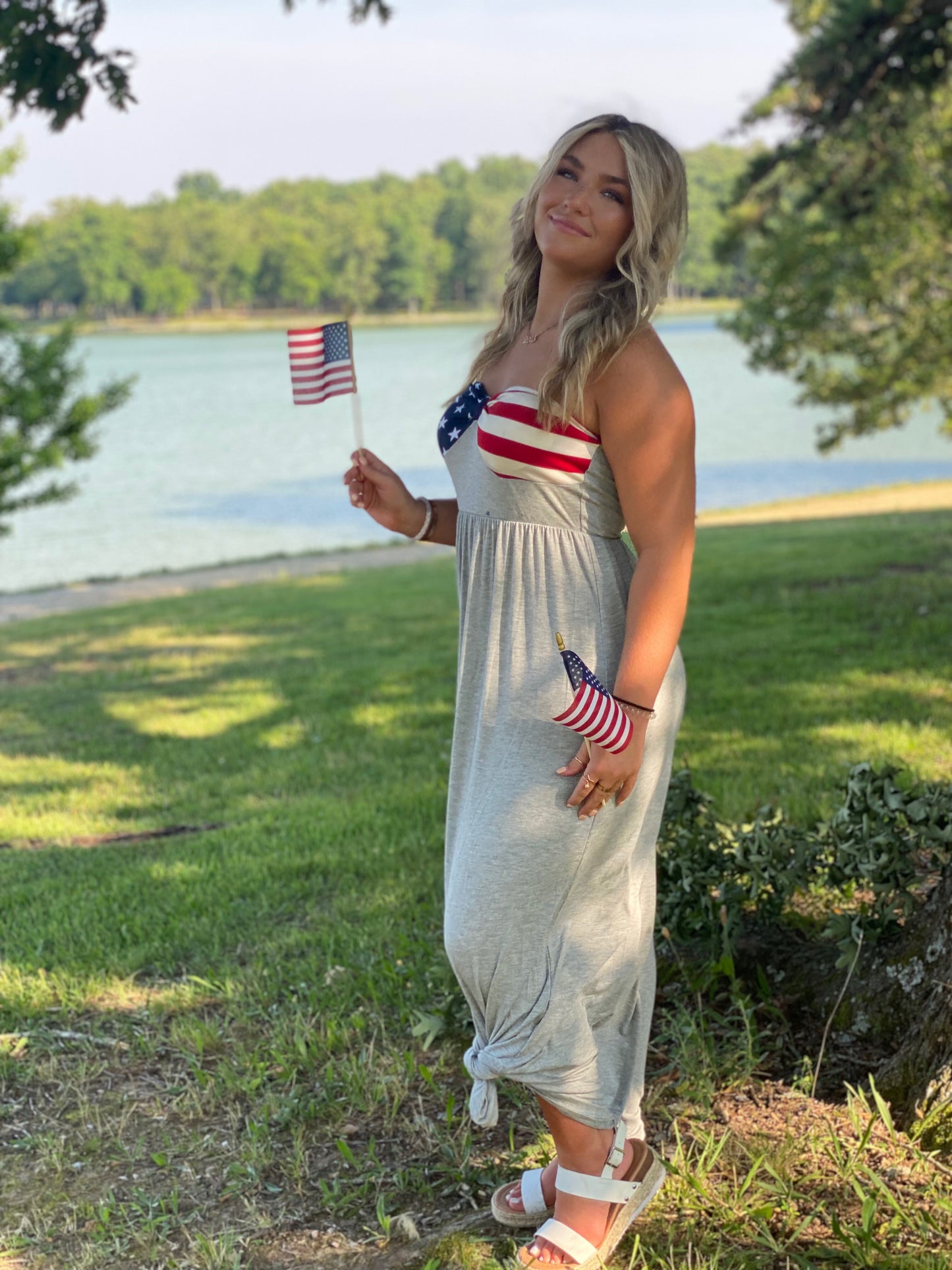 Star Spangled Maxi Dress