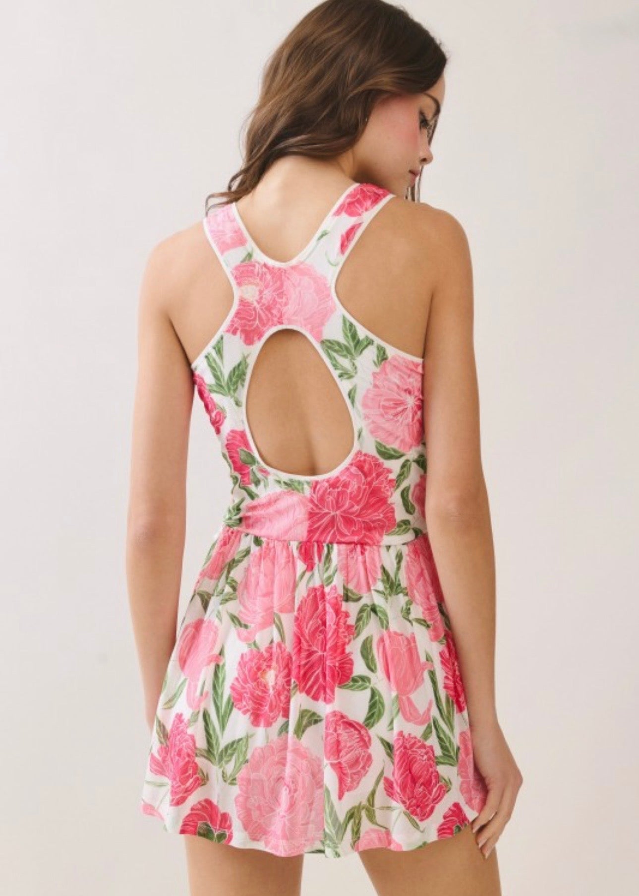 Kelsey Floral Athleisure Dress