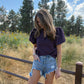 Daylee Ripped Frayed Denim Shorts