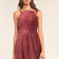 Holly Cranberry Corduroy Dress