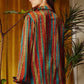 Melanie Multi-Colored Leopard Print Blouse