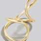 Kayleigh Dainty Abstract Gold Ring
