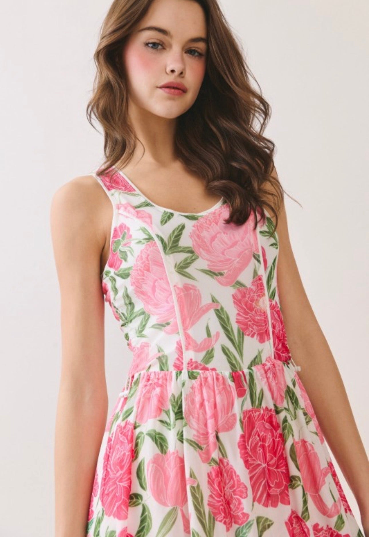 Kelsey Floral Athleisure Dress