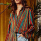 Melanie Multi-Colored Leopard Print Blouse