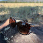 Tamera Tortoise Shell and Gold Sunglasses