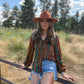 Melanie Multi-Colored Leopard Print Blouse