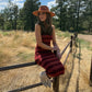 Everly Rust Striped Maxi Dress
