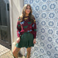Leilani Hunter Green Pleated Skirt