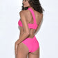 Sunny Pink Cut Out Bikini Bottoms