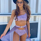 Cheetah Girl Bikini with Cover Skirt